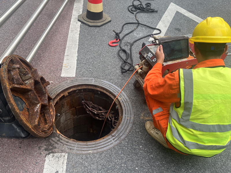 东方城市政管道内窥检测